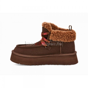 UGG FUNKARRA CABIN CUFF BURNT CEDAR