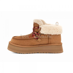 UGG FUNKARRA CABIN CUFF CHESTNUT