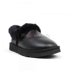 UGG CLASSIC NITA METALLIC BLACK