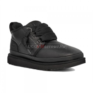 UGG NEUMEL FT BLACK LEATHER