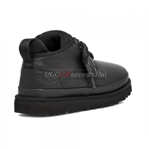 UGG NEUMEL FT BLACK LEATHER