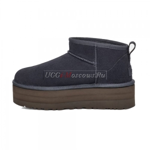 UGG CLASSIC ULTRA MINI PLATFORM EVE BLUE