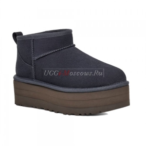 UGG CLASSIC ULTRA MINI PLATFORM EVE BLUE