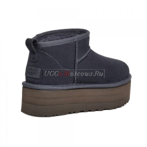 UGG CLASSIC ULTRA MINI PLATFORM EVE BLUE