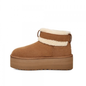 UGG ULTRA MINI BELTED ROLLER CHESTNUT