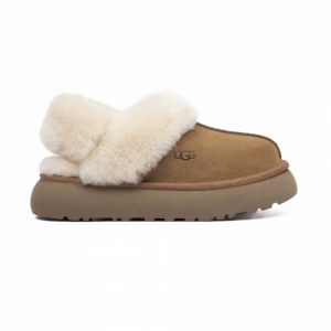 UGG SLIPPERS DISQUETTE CHESTNUT