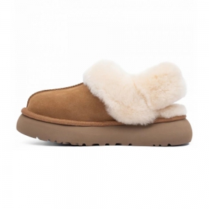 UGG SLIPPERS DISQUETTE CHESTNUT