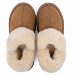 UGG SLIPPERS DISQUETTE CHESTNUT