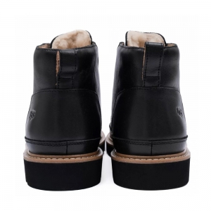 UGG NENS NEUMEL GENTLEMAN LEATHER BLACK