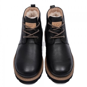 UGG NENS NEUMEL GENTLEMAN LEATHER BLACK