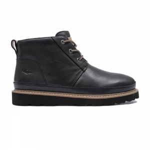 UGG NENS NEUMEL GENTLEMAN LEATHER BLACK