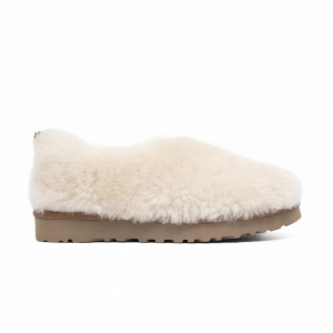 HAILEY FLUFF SLIPPERS NATURAL