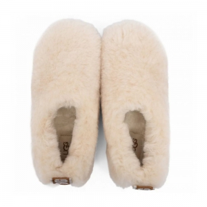 HAILEY FLUFF SLIPPERS NATURAL