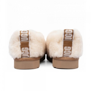 HAILEY FLUFF SLIPPERS NATURAL