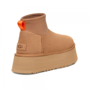 UGG CLASSIC MINI DIPPER CHESTNUT