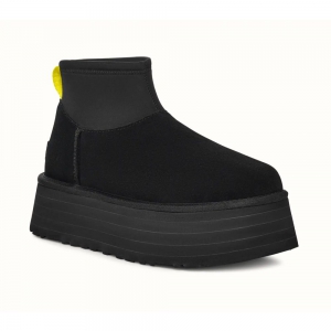 UGG CLASSIC MINI DIPPER BLACK