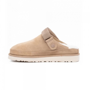 UGG GOLDENSTAR CLOG SAND с мехом