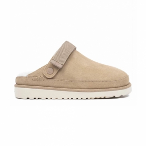 UGG GOLDENSTAR CLOG SAND с мехом