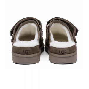 UGG GOLDENSTAR CLOG CHOCOLATE с мехом