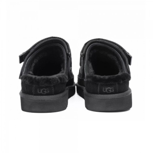 UGG GOLDENSTAR CLOG BLACK с мехом