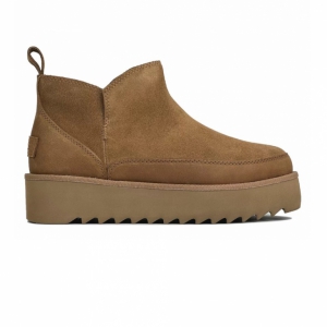 UGG ALINA PLATFORM CHESTNUT