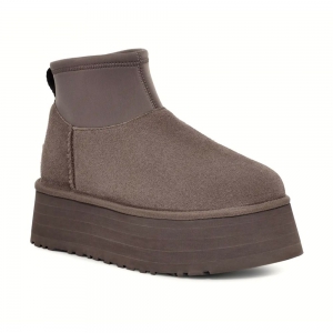 UGG CLASSIC MINI DIPPER THUNDERCLOUD