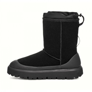 UGG CLASSIC SHORT WEATHER HYBRID BLACK/BLACK