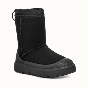 UGG CLASSIC SHORT WEATHER HYBRID BLACK/BLACK