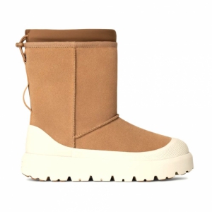 UGG CLASSIC SHORT WEATHER HYBRID CHESTNUTWHITECAP