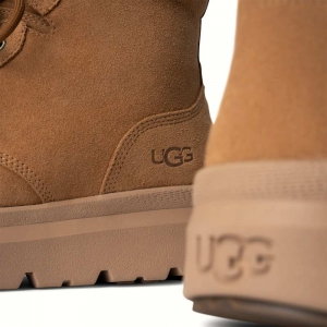 UGG MENS BURLEIGH BOOT CHESTNUT