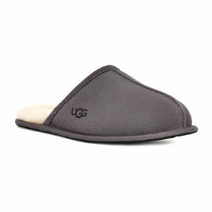 UGG MENS SCUFF SLIPPER DARK GREY