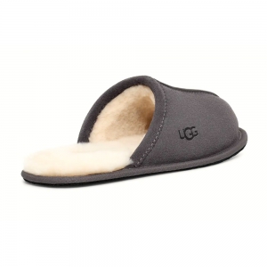 UGG MENS SCUFF SLIPPER DARK GREY