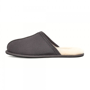 UGG MENS SCUFF SLIPPER DARK GREY