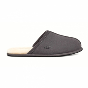 UGG MENS SCUFF SLIPPER DARK GREY