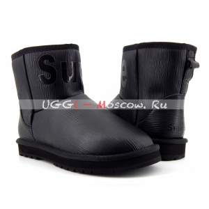 Ugg Women Supreme × Louis Vuitton - Black