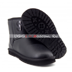 Ugg Women Supreme × Louis Vuitton - Black