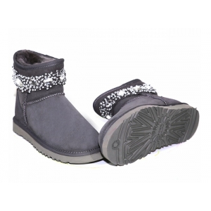 Ugg & Jimmy Choo Crystals - Grey