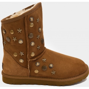 UGG Women Jimmy Choo Starlit - Chestnut