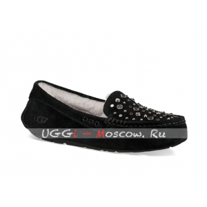 Ugg Ansley Studded Bling Slipper - Black