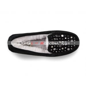 Ugg Ansley Studded Bling Slipper - Black