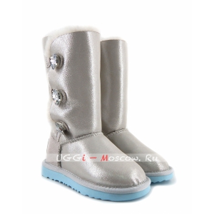 Ugg Kids Bailey Button Triplet I DO - White