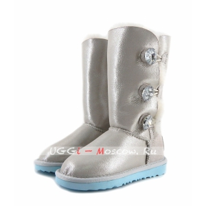 Ugg Kids Bailey Button Triplet I DO - White