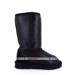 Ugg Kids Metallic II Tall - Black