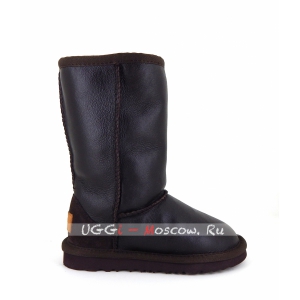 Ugg Kids Metallic II Tall - Chocolate