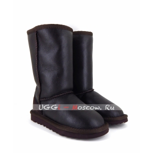 Ugg Kids Metallic II Tall - Chocolate