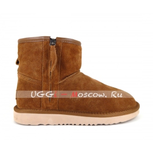 Ugg Men Classic Mini Zip WATERPROOF - Chestnut