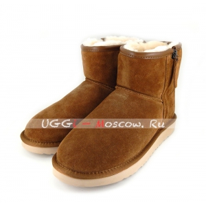 Ugg Men Classic Mini Zip WATERPROOF - Chestnut