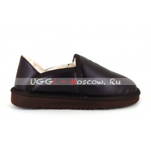 Ugg Men Slip-On KENTON Metallic - Chocolate