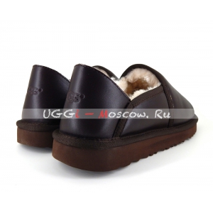 Ugg Men Slip-On KENTON Metallic - Chocolate