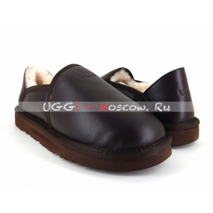 Ugg Men Slip-On KENTON Metallic - Chocolate